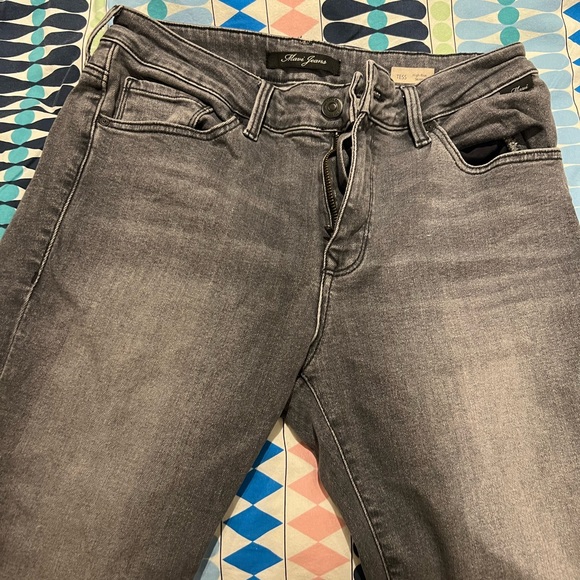 Mavi Tess jeans dark grey size 29 Cropped!  Unique and worn only few times - Picture 1 of 7